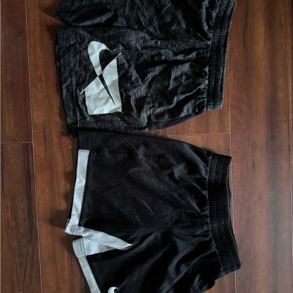 Black and Gray Athletic Shorts